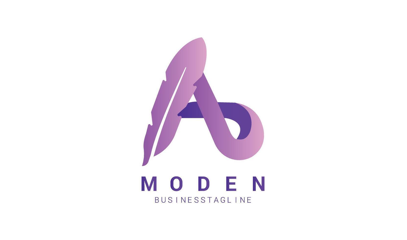 Latter A Logo Template vector Abstract Monogram Symbol