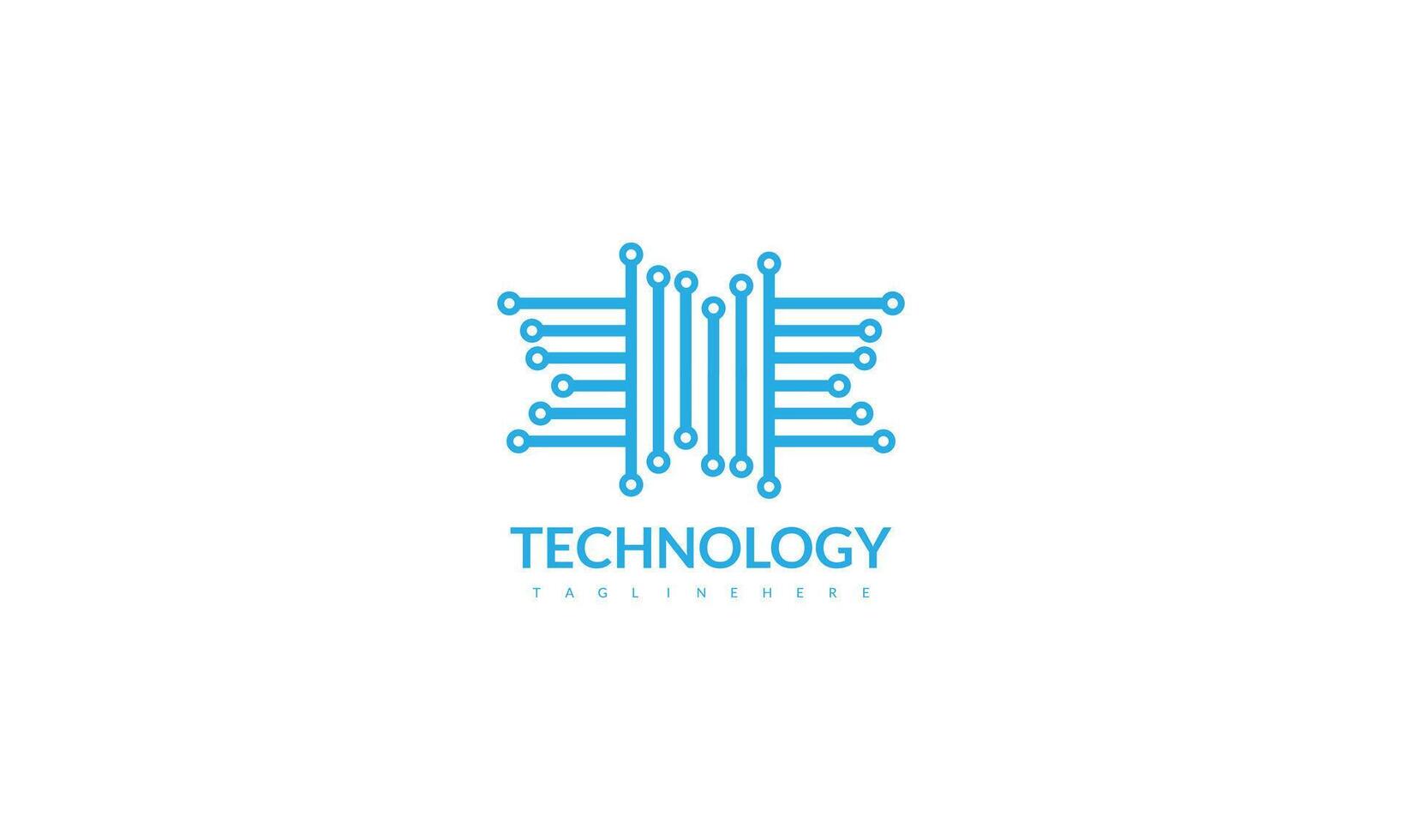 World Tech Logo Design Template vector