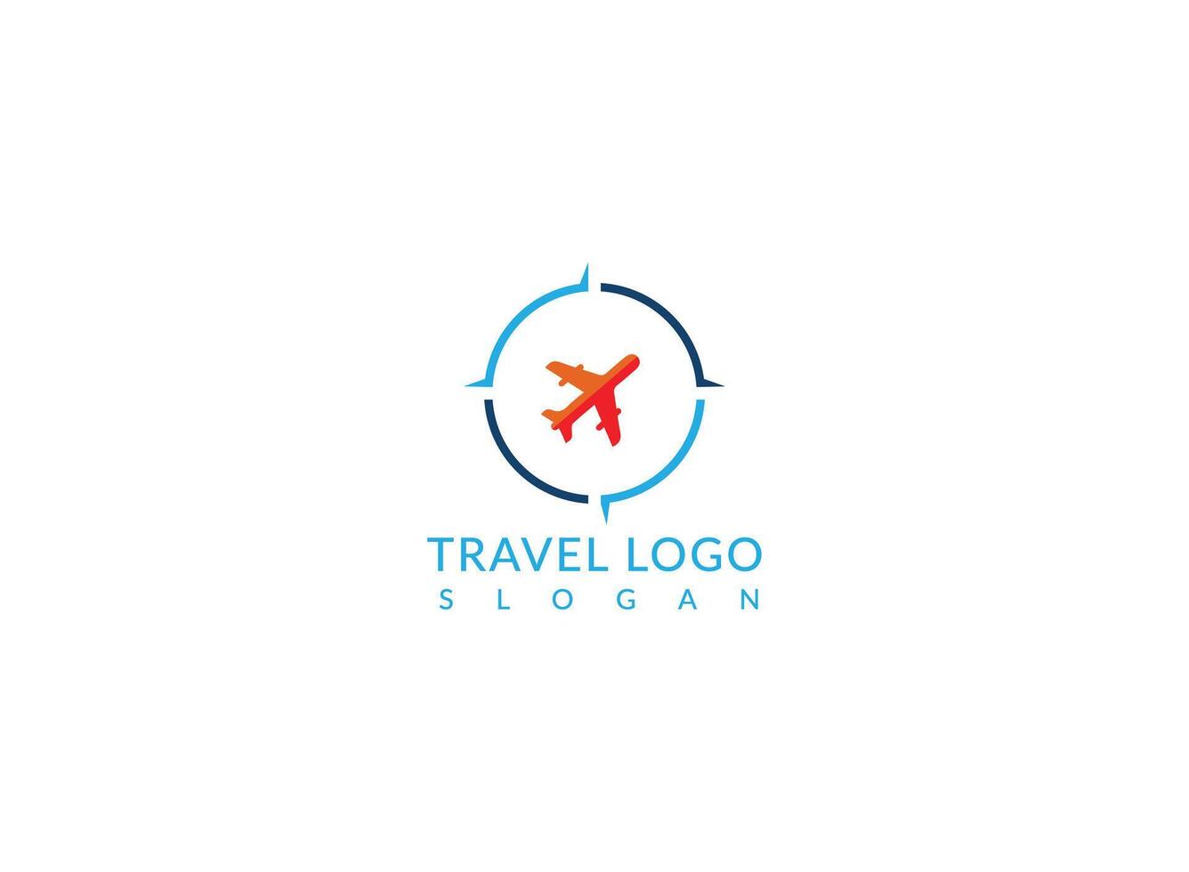 viaje logo para Días festivos y turismo. negocio viaje empresa logo diseño. vector