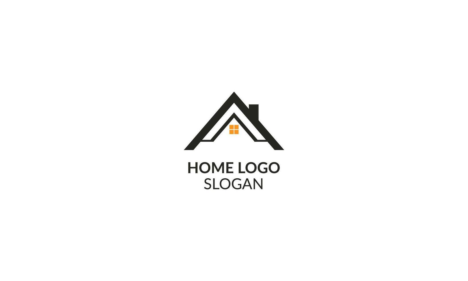 un símbolo de estabilidad y seguridad, nuestra hogar logo es un visual representación de el confiar nosotros inspirar. vector