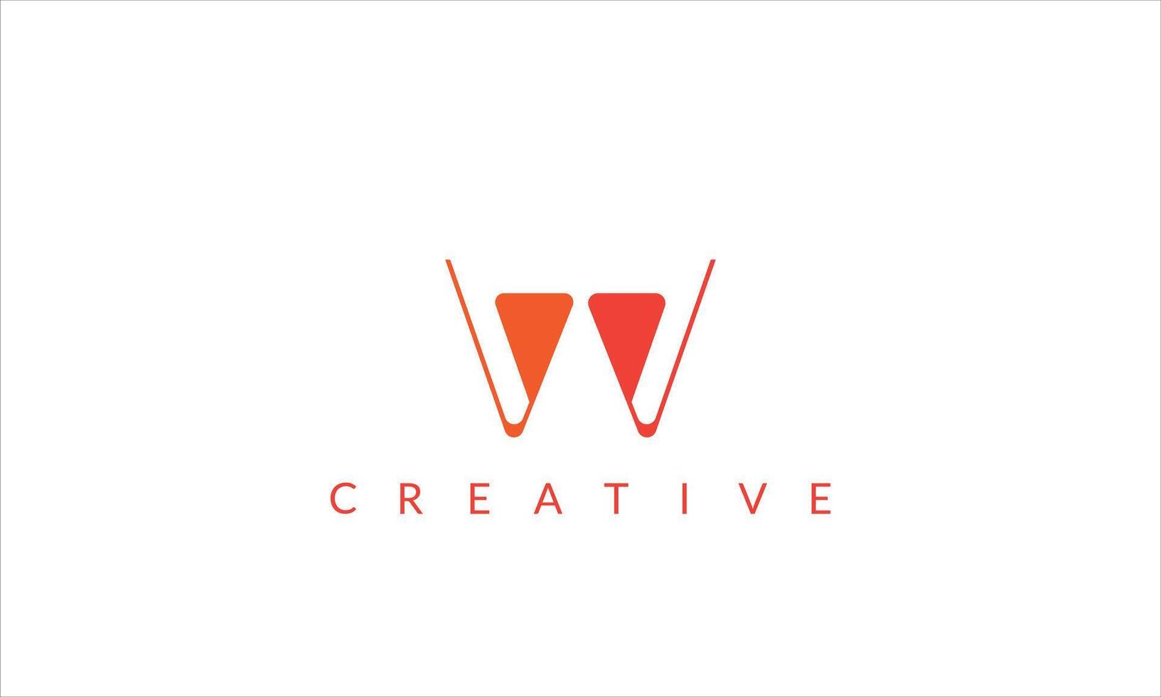 Letter W logo icon design template elements vector