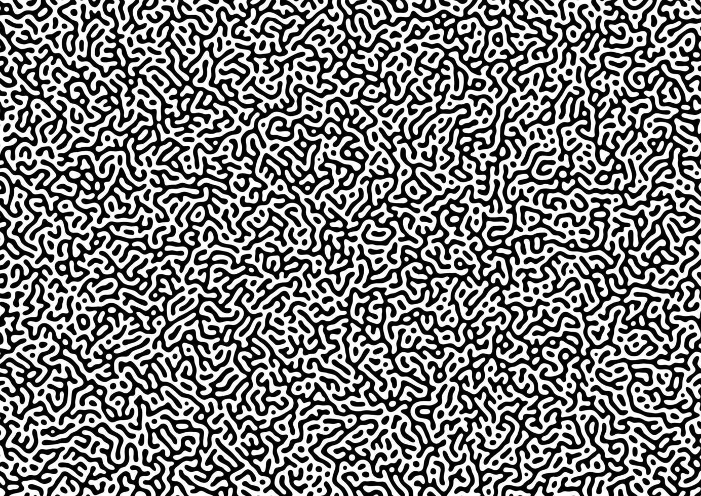 natural organic pattern design in black and white vector