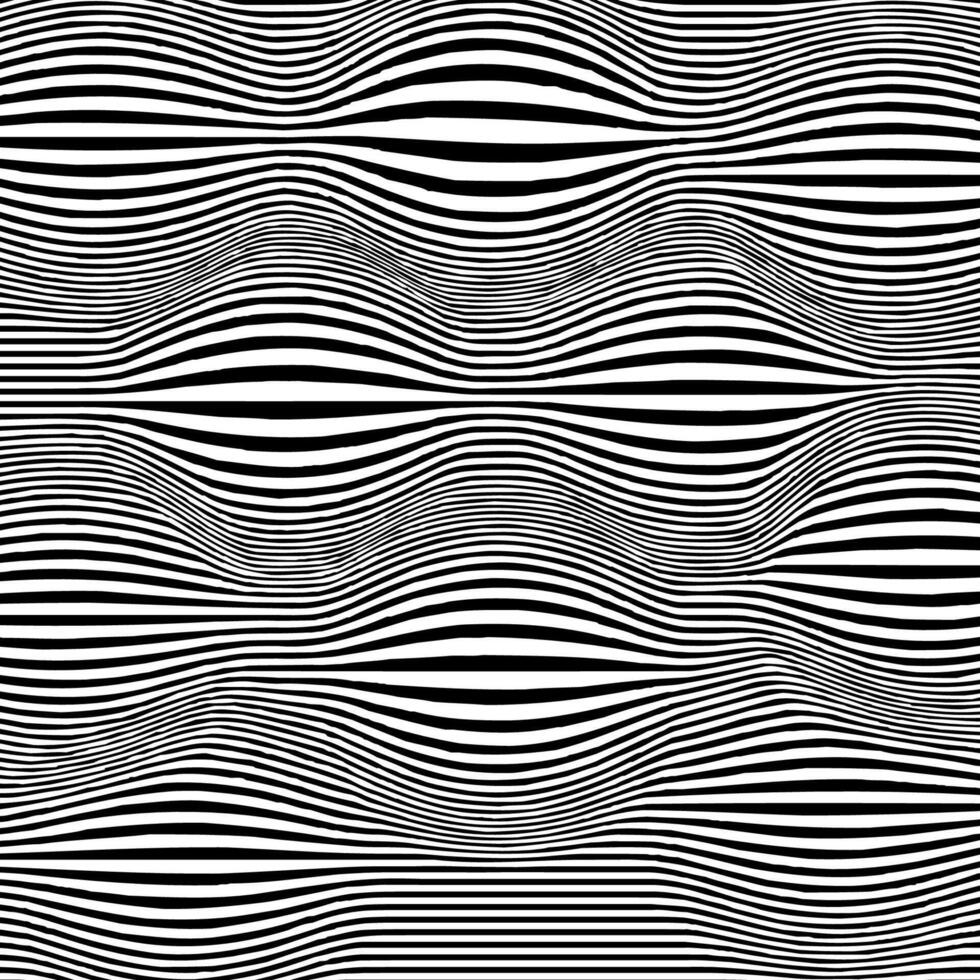 abstract striped warp pattern design background vector