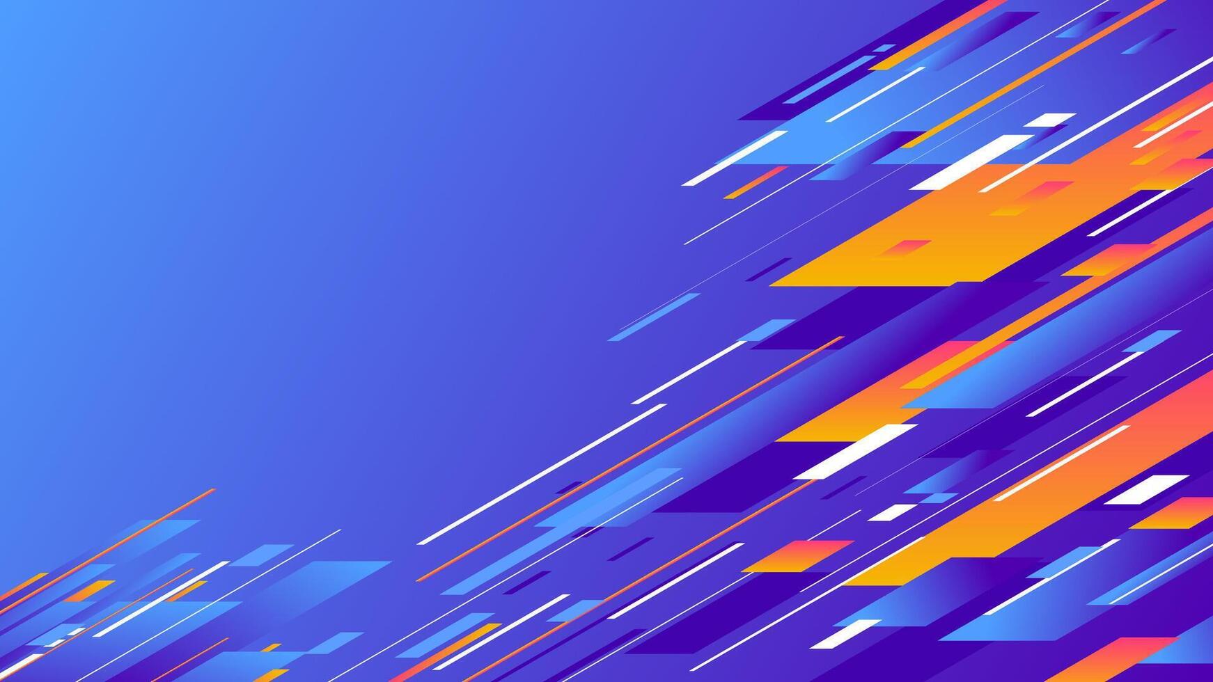 creative and inovative abstract colorful modern background with sharp shape and line vector