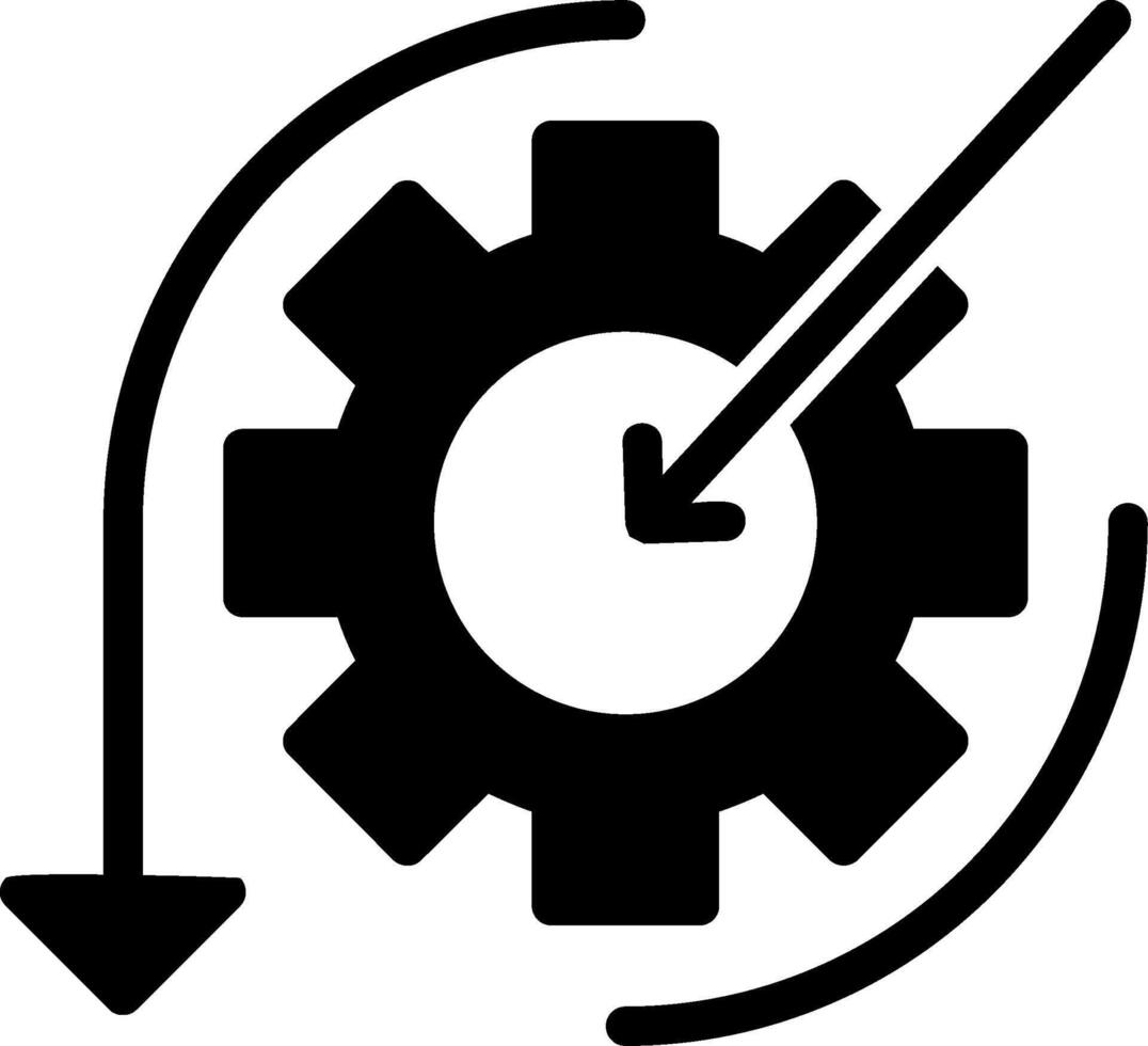 Scope Glyph Icon vector