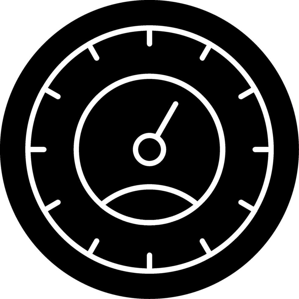 Velocity Glyph Icon vector