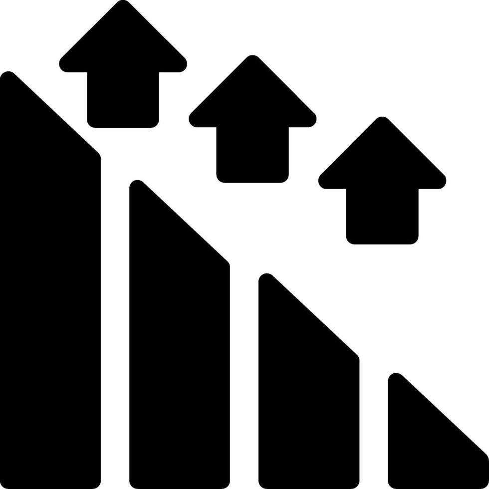 Elevate Edge Glyph vector
