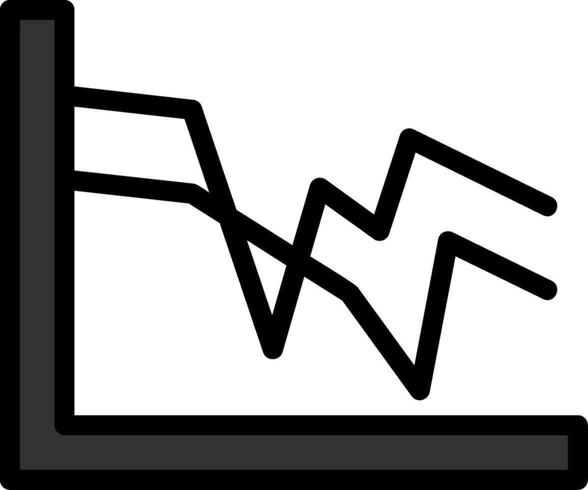 Graph Vector Icon