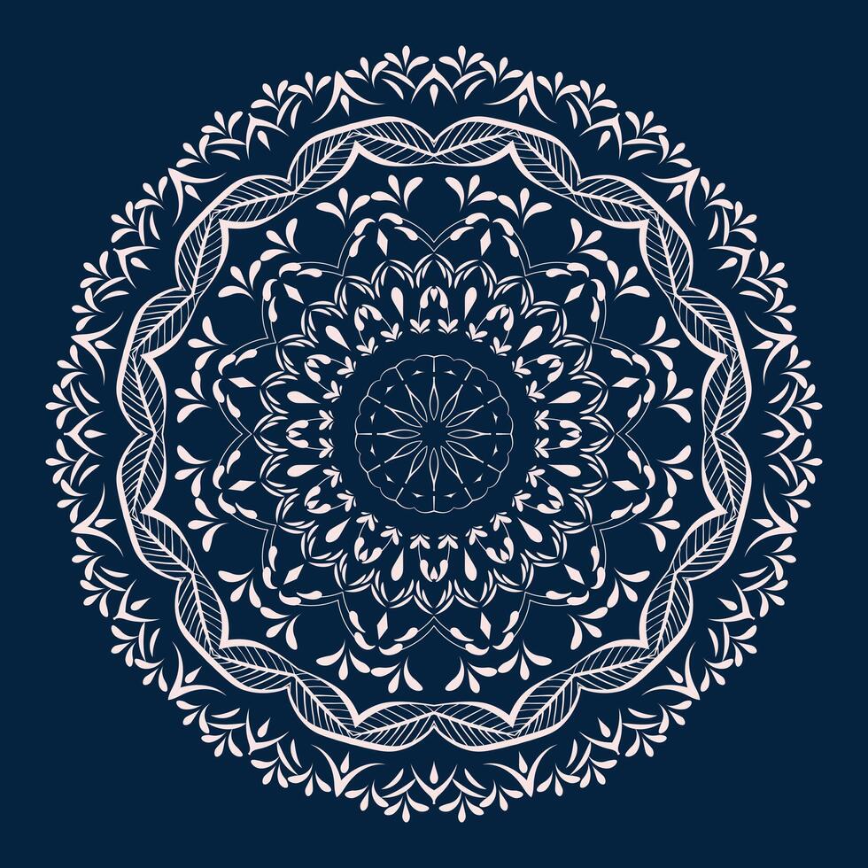 gratis vector lujo gráfico Arte Arábica mandala diseño