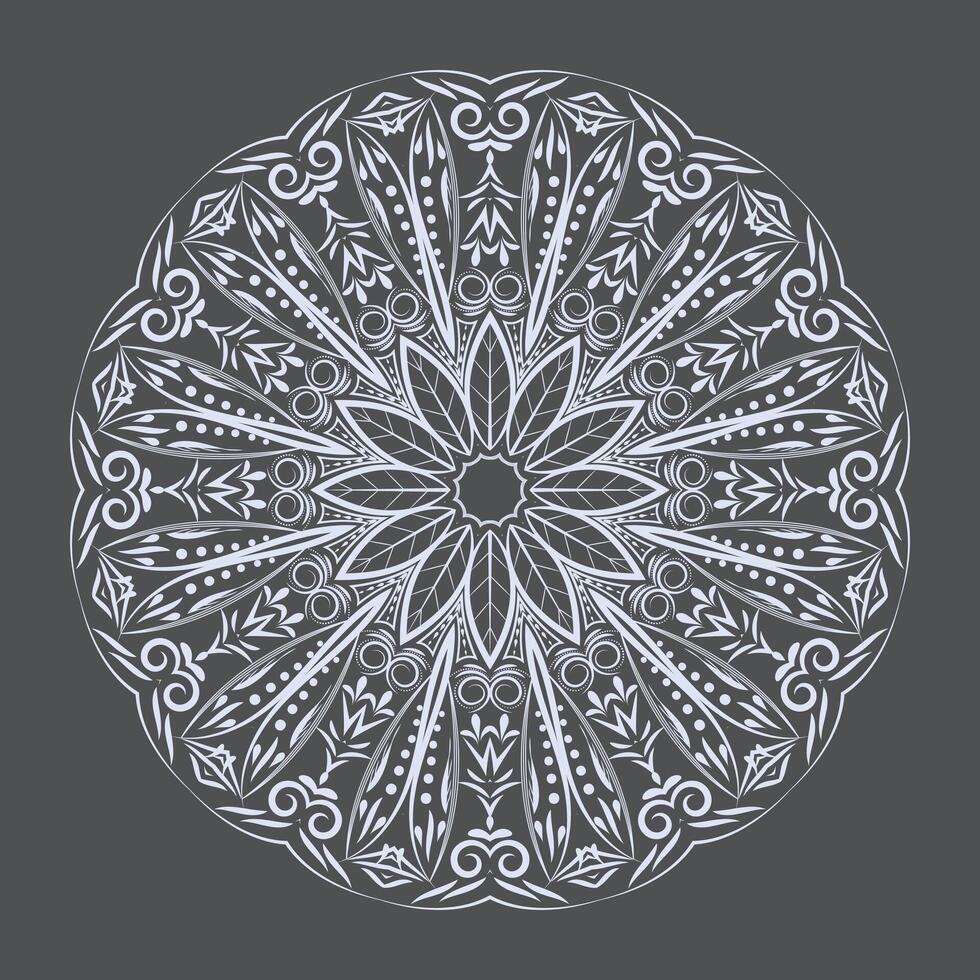 free vector luxury floral indian colored mandala design