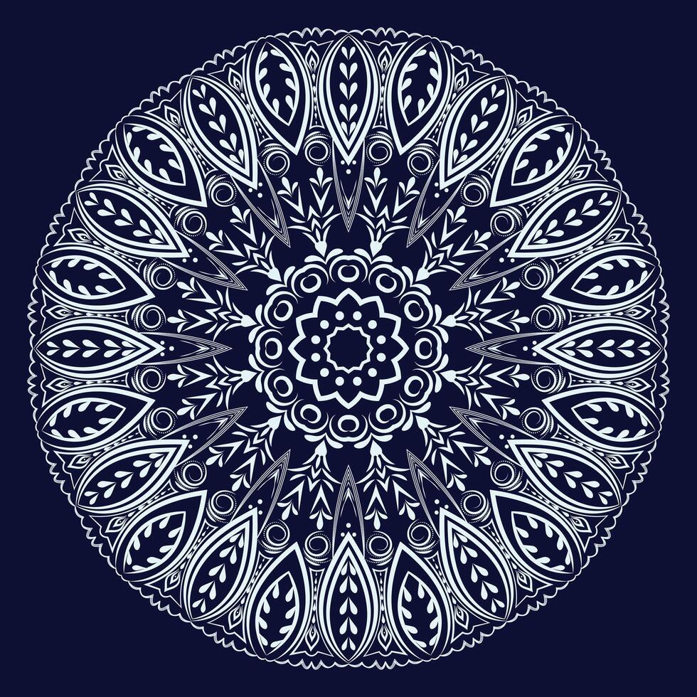 free vector luxury floral arabic indian mandala design