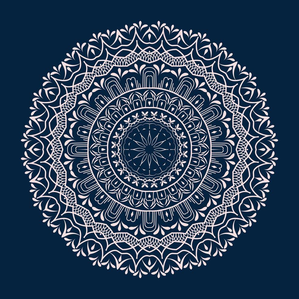 gratis vector lujo gráfico Arte Arábica mandala diseño