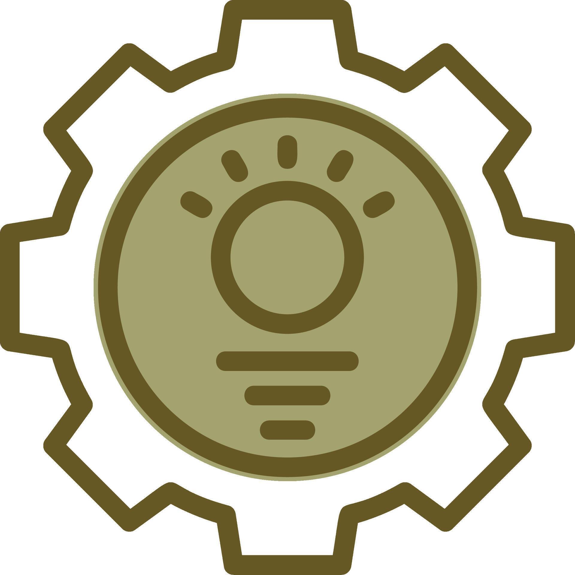 Creativity Linear Circle Icon 40869856 Vector Art at Vecteezy