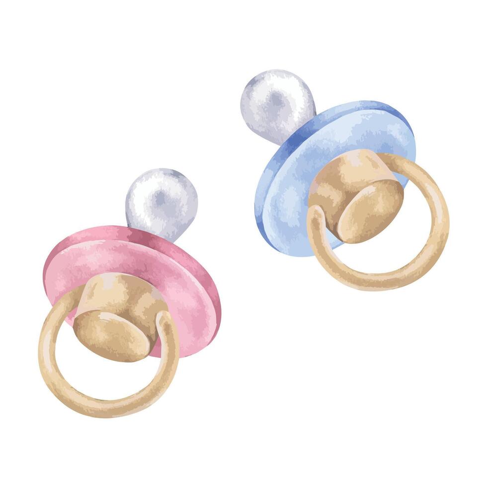 Baby Pacifier vector illustration