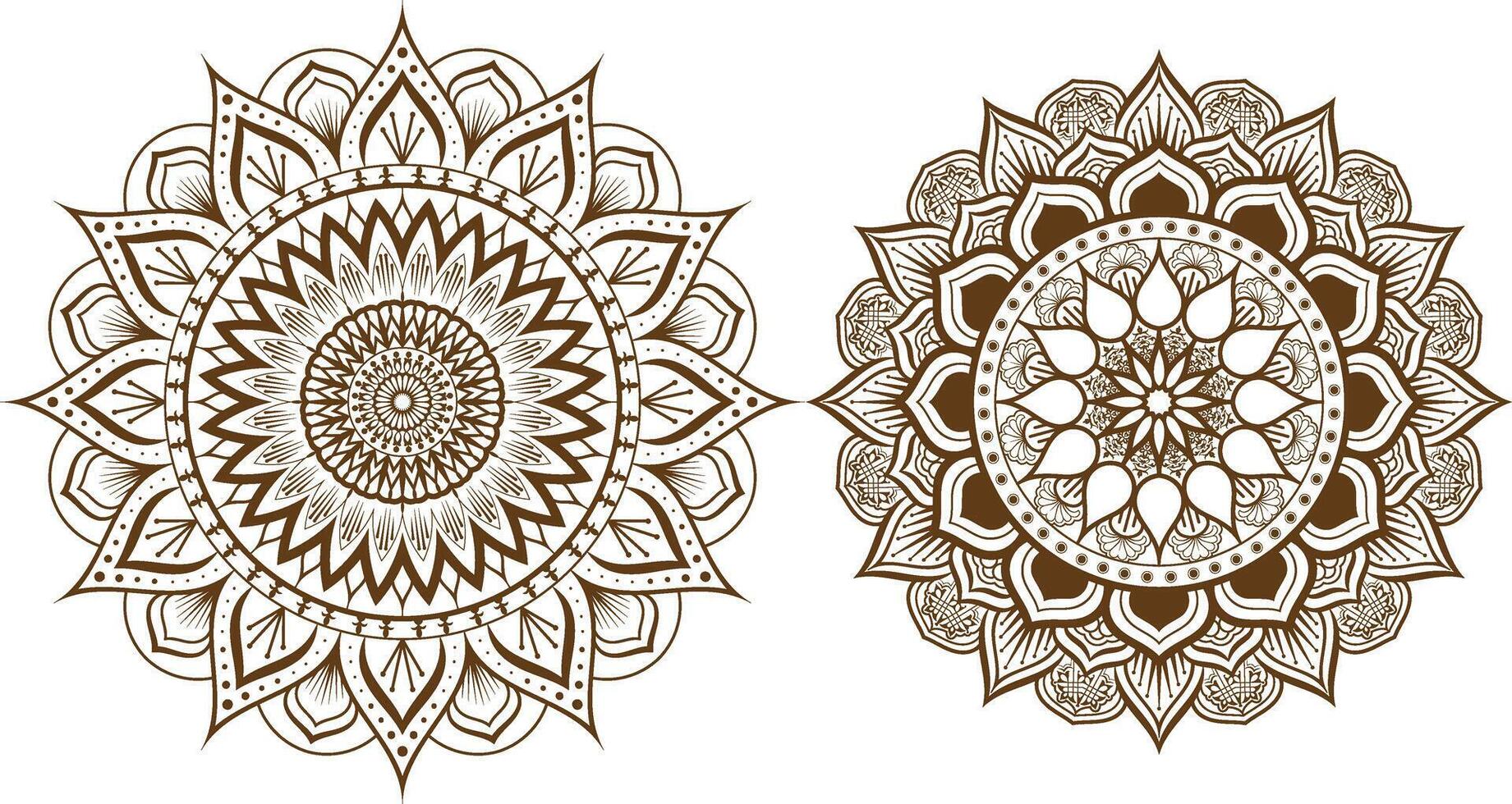 decoración mandala diseño eps archivo descargar vector