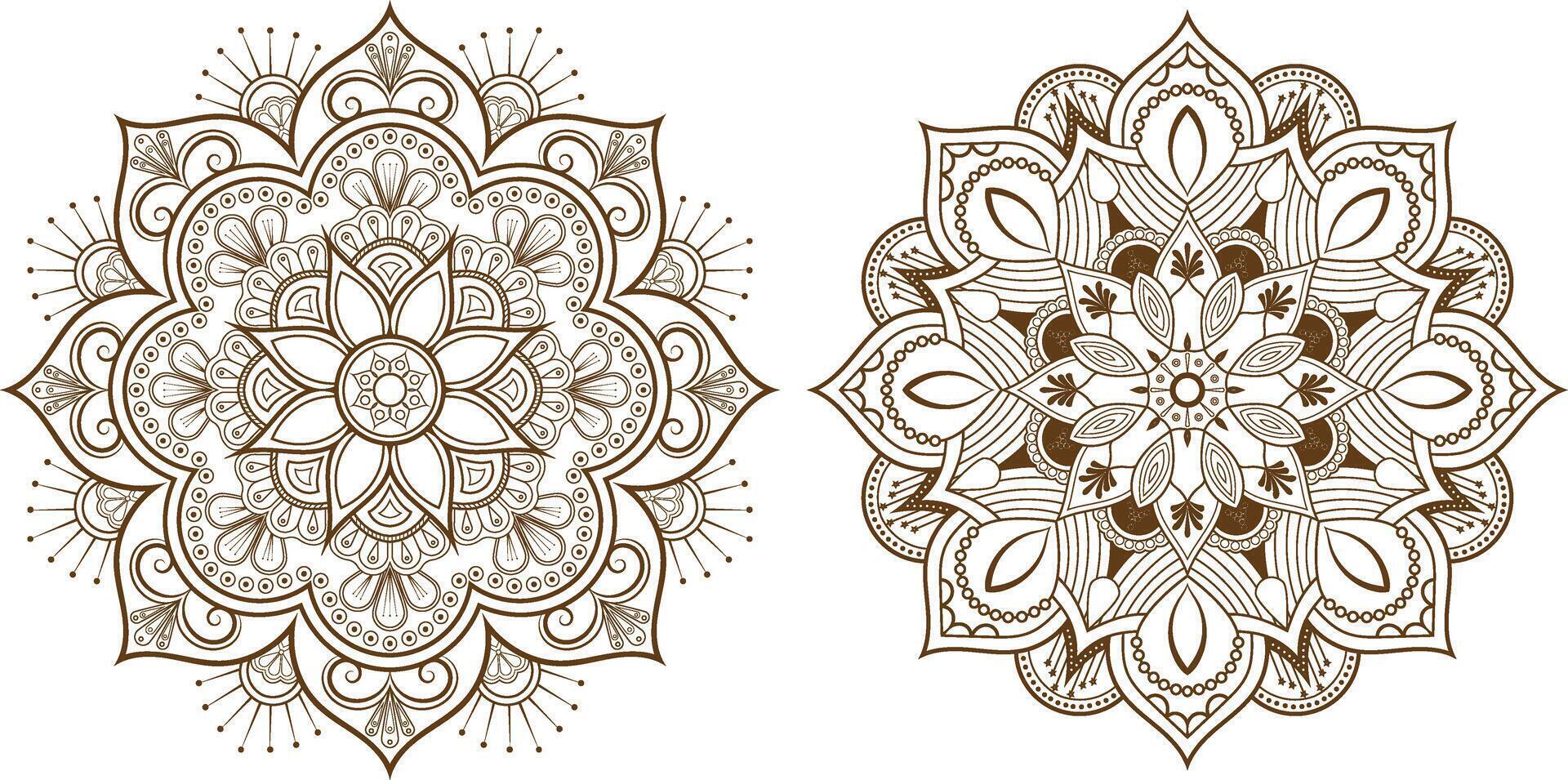Creative Art mandala design vector file download