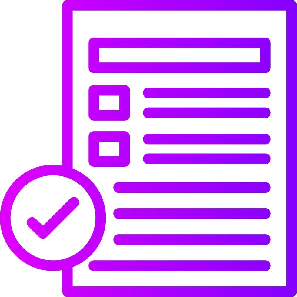 Test Linear Gradient Icon vector