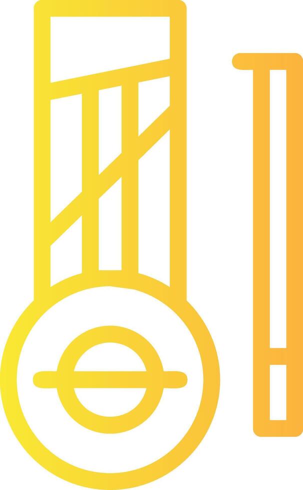 Guzheng Linear Gradient Icon vector