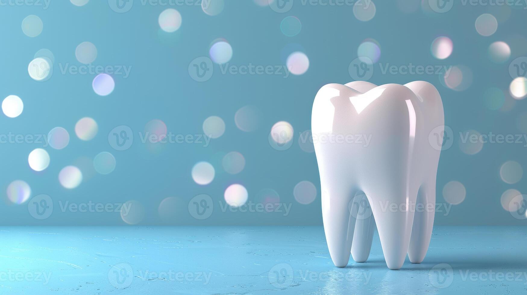 AI generated Detailed human tooth structure in dental radiography background for dentistry concept photo