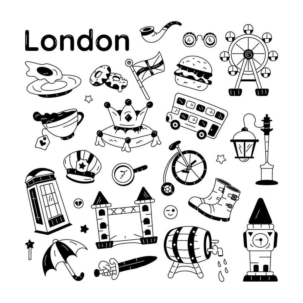 Trendy London Vector