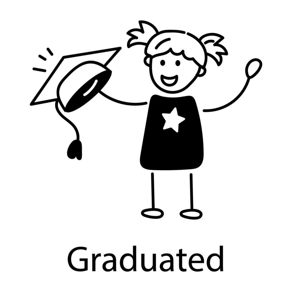 Trendy Graduated Concepts vector
