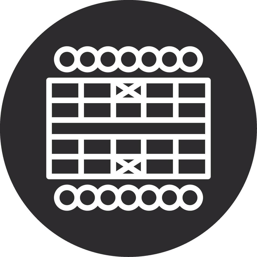 Chinese Chess Inverted Icon vector