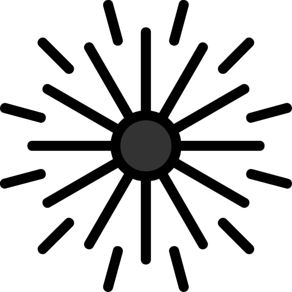 Spark Soar Line Filled vector
