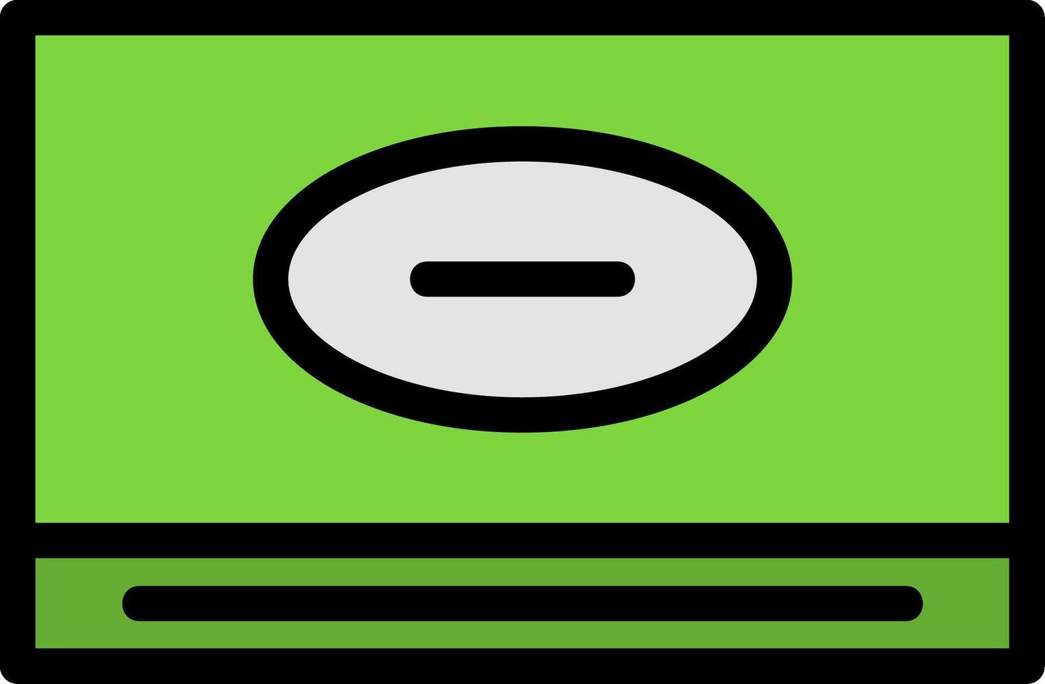 Business Card Line Filled vector