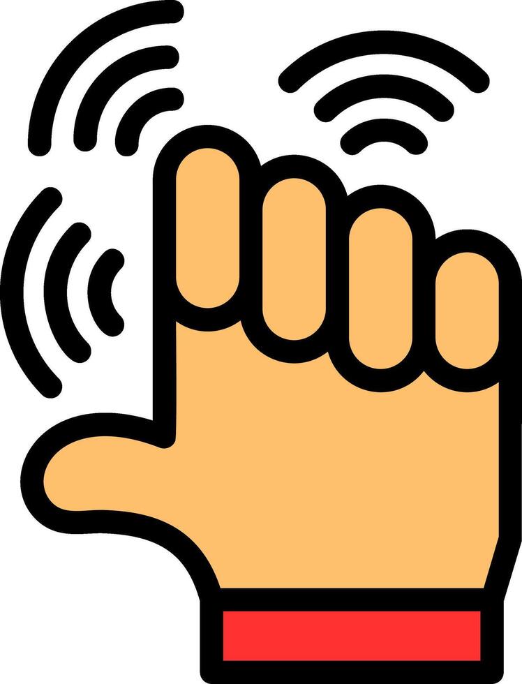 Empower Echo Line Filled vector