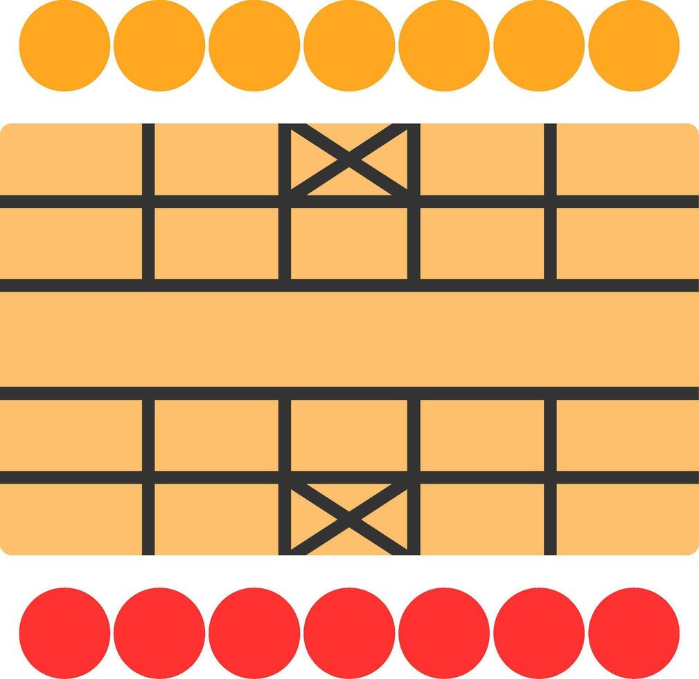 Chinese Chess Flat Icon vector