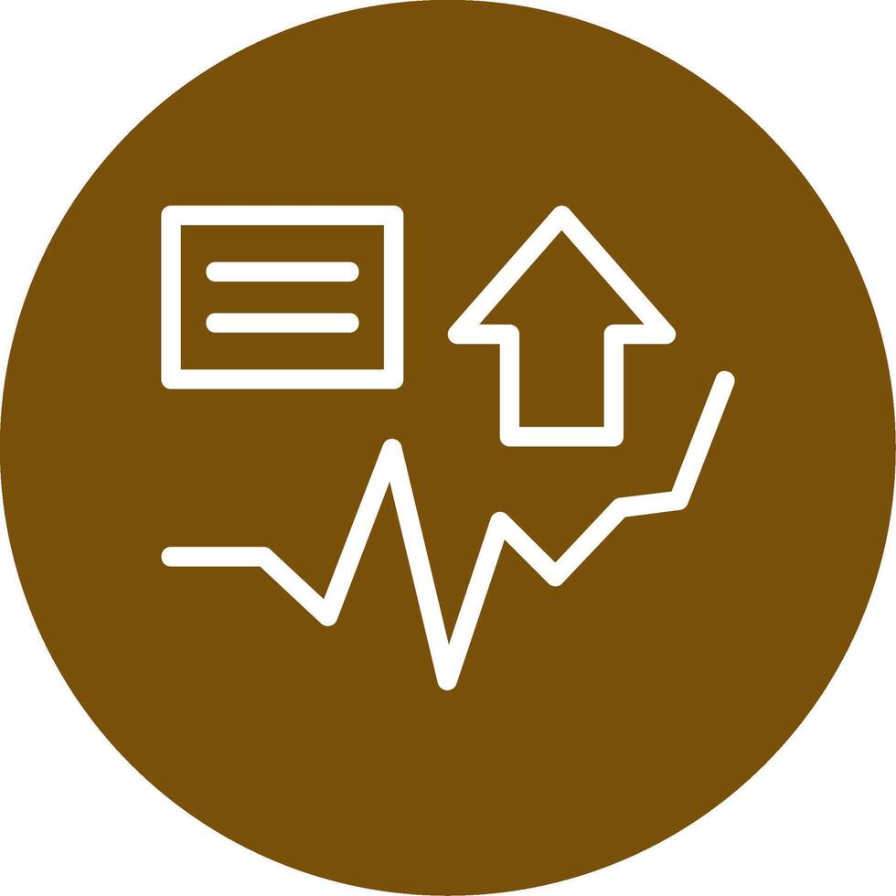 Spark Shift Outline Circle Icon vector