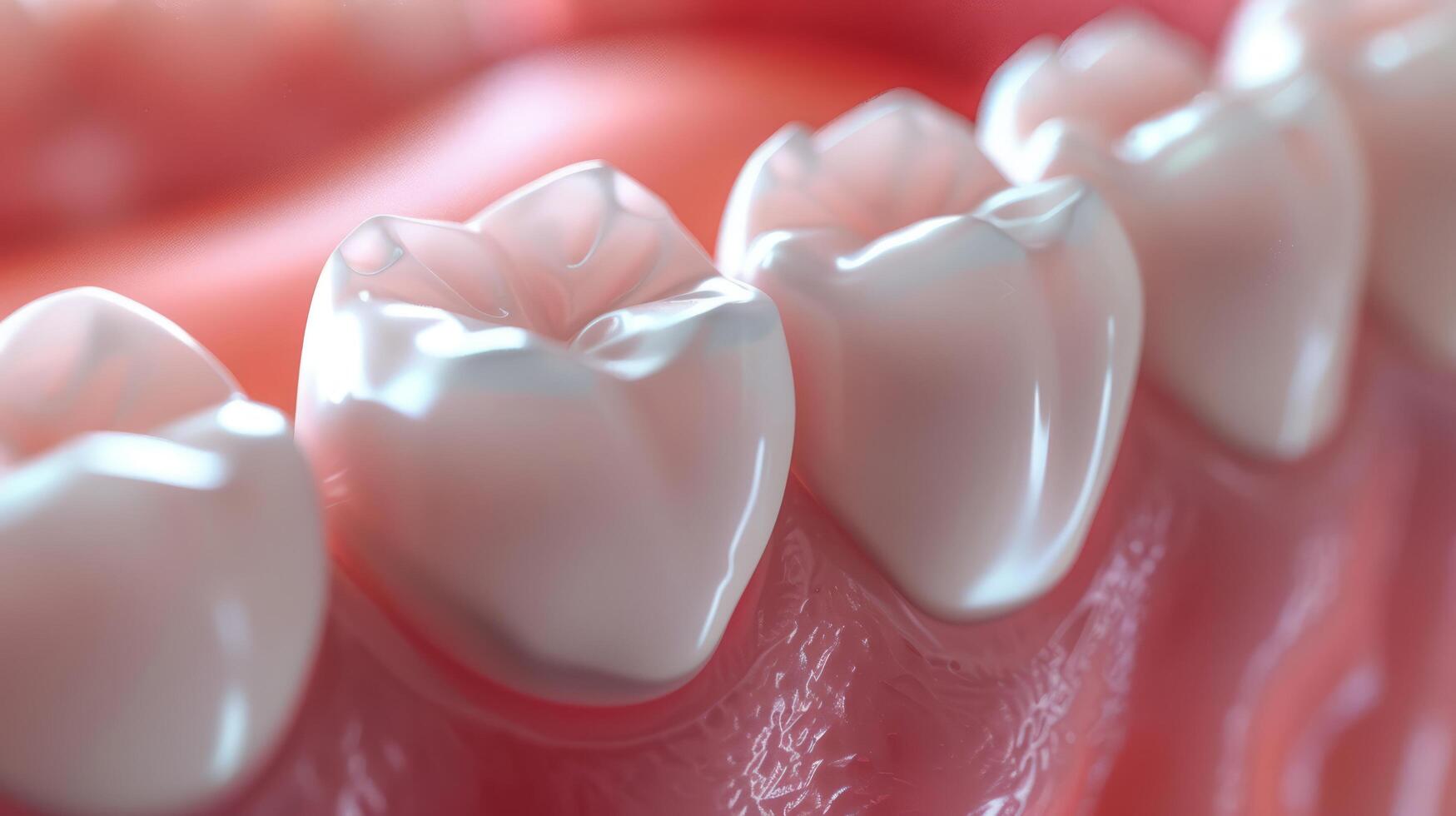 AI generated Periodontitis also called gum disease, A serious gum infection that damages the soft tissue around teeth. Without treatment, periodontitis can destroy the bone that supports your teeth photo