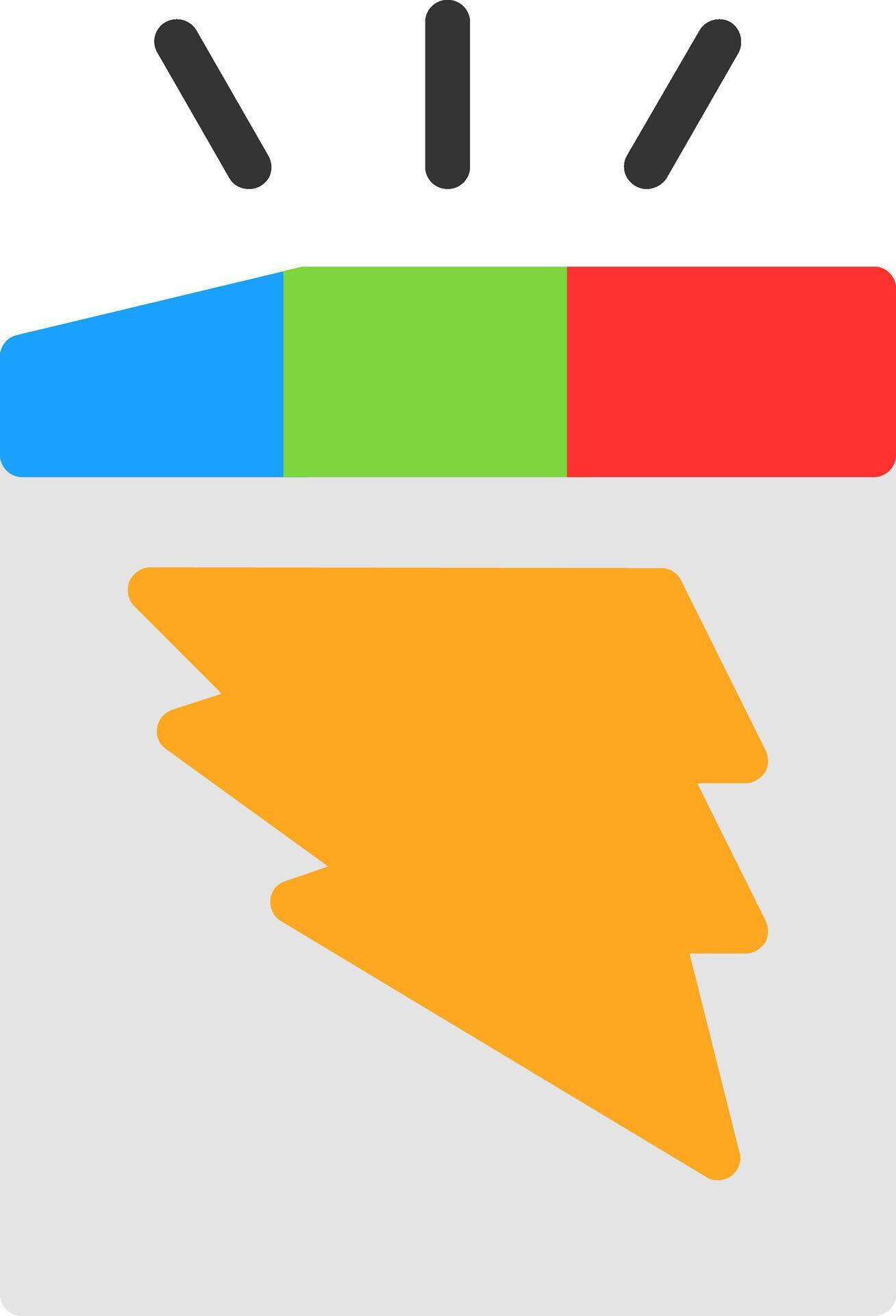 Shift Stride Flat Icon 40876167 Vector Art at Vecteezy