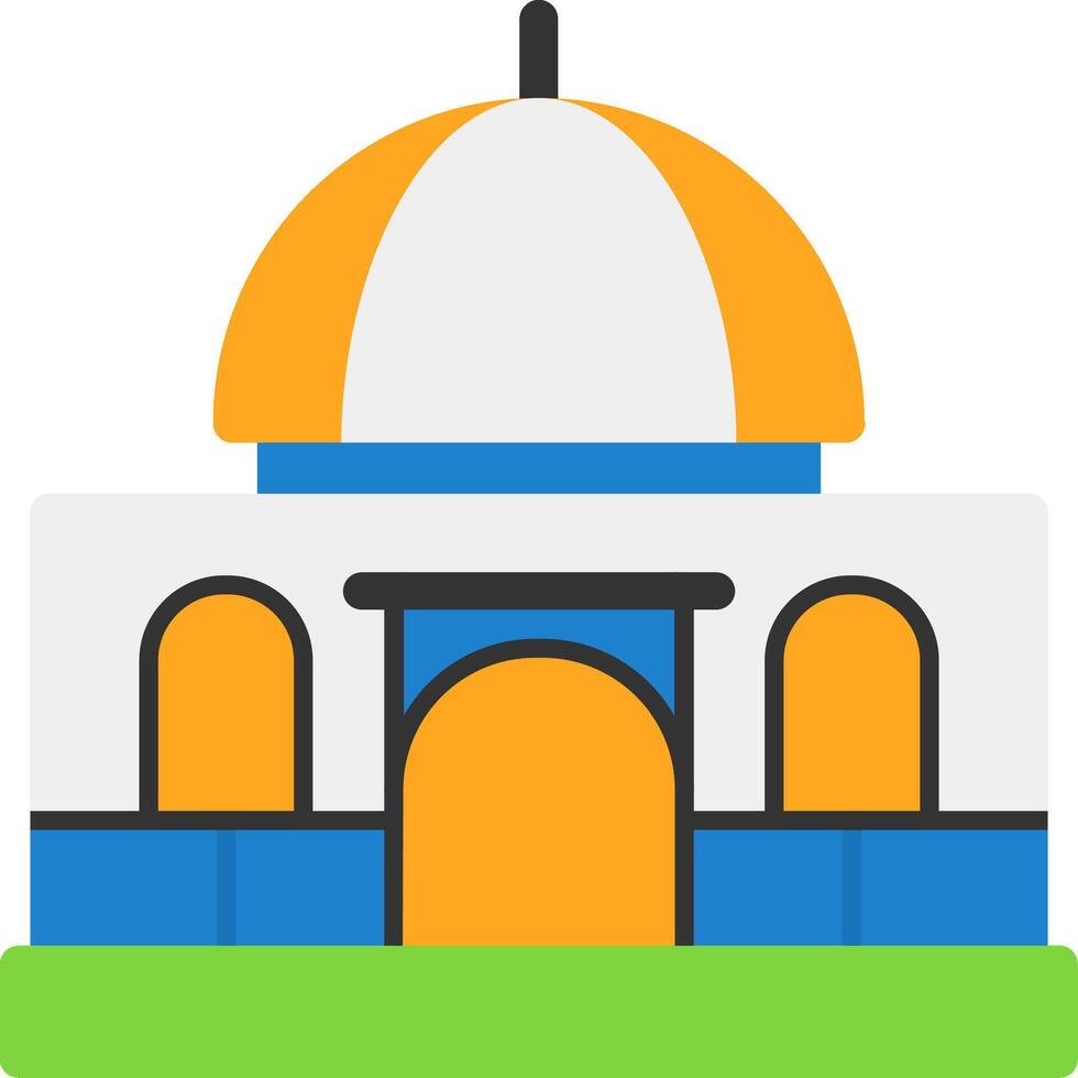 Mosque Flat Icon vector