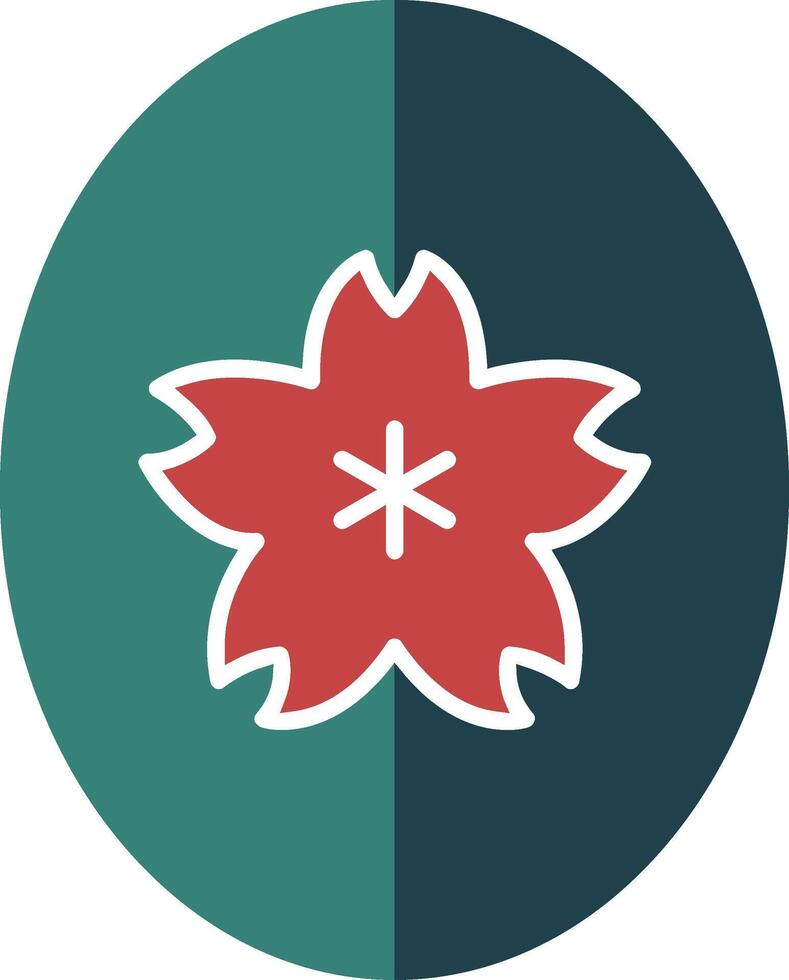 Jade Glyph Multi Color Icon vector