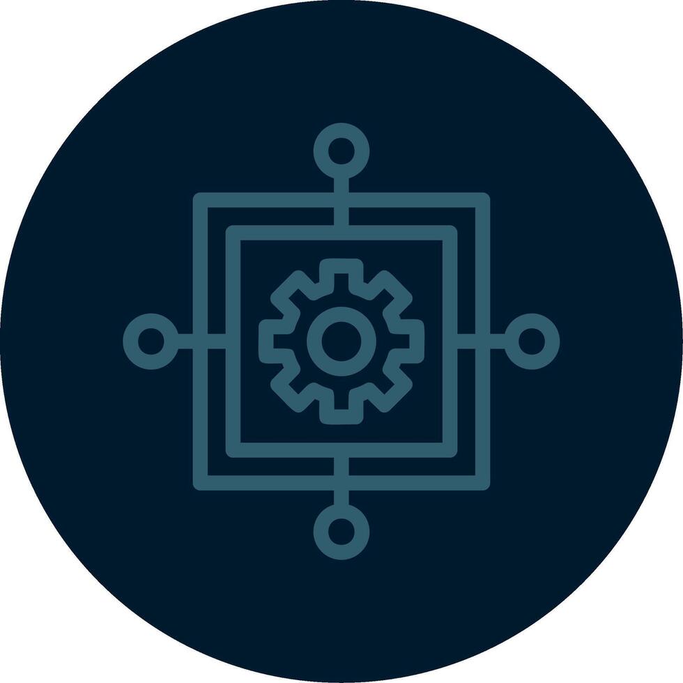 Scope Creep Line Multi color Icon vector