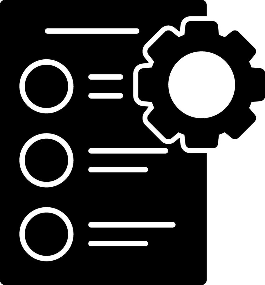 Onboarding Glyph Icon vector
