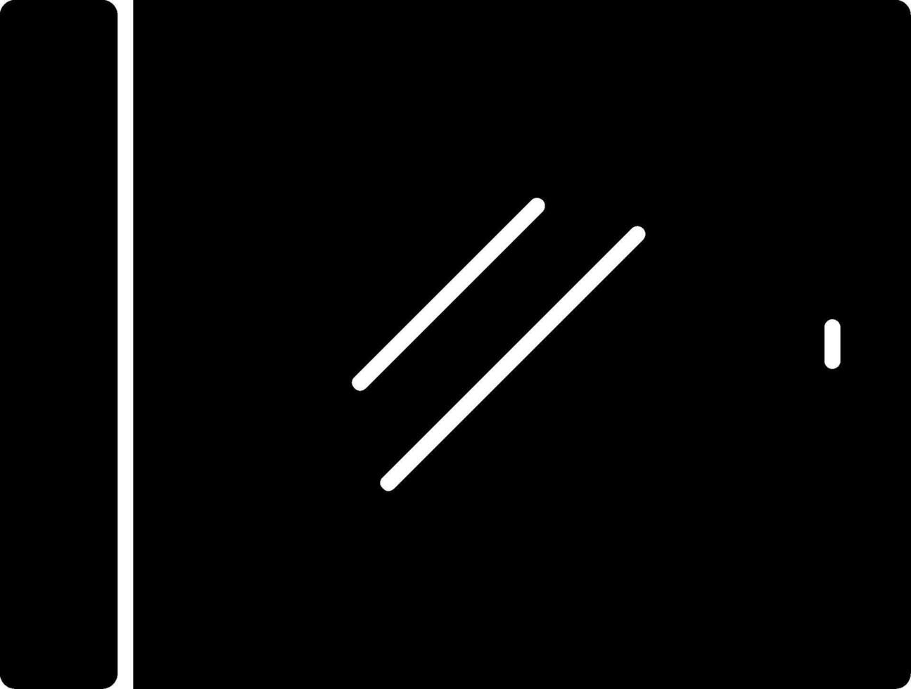 Tablet Glyph Icon vector