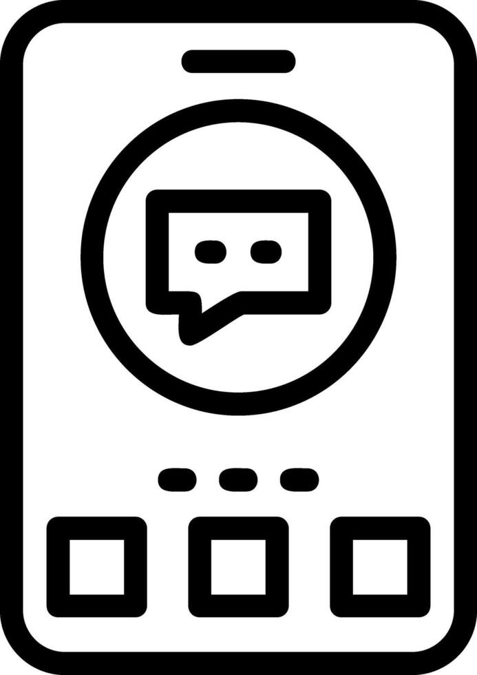 Help Line Icon vector