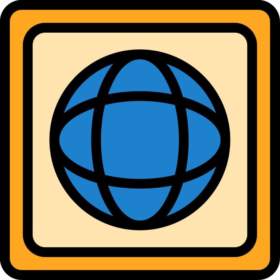 LinkedIn Line Filled vector