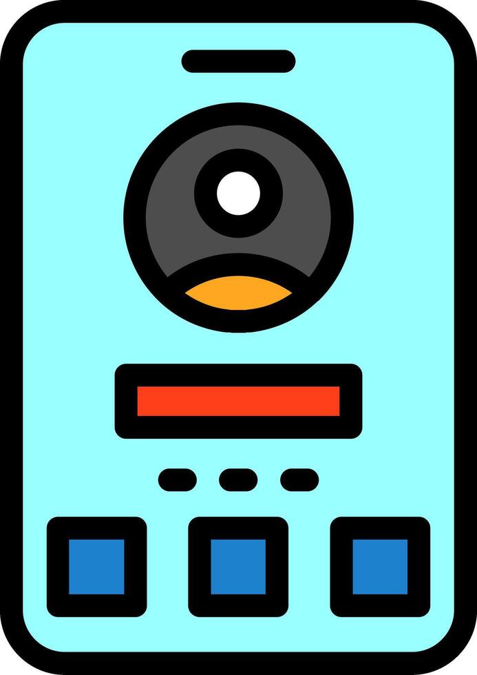 User Line Filled vector