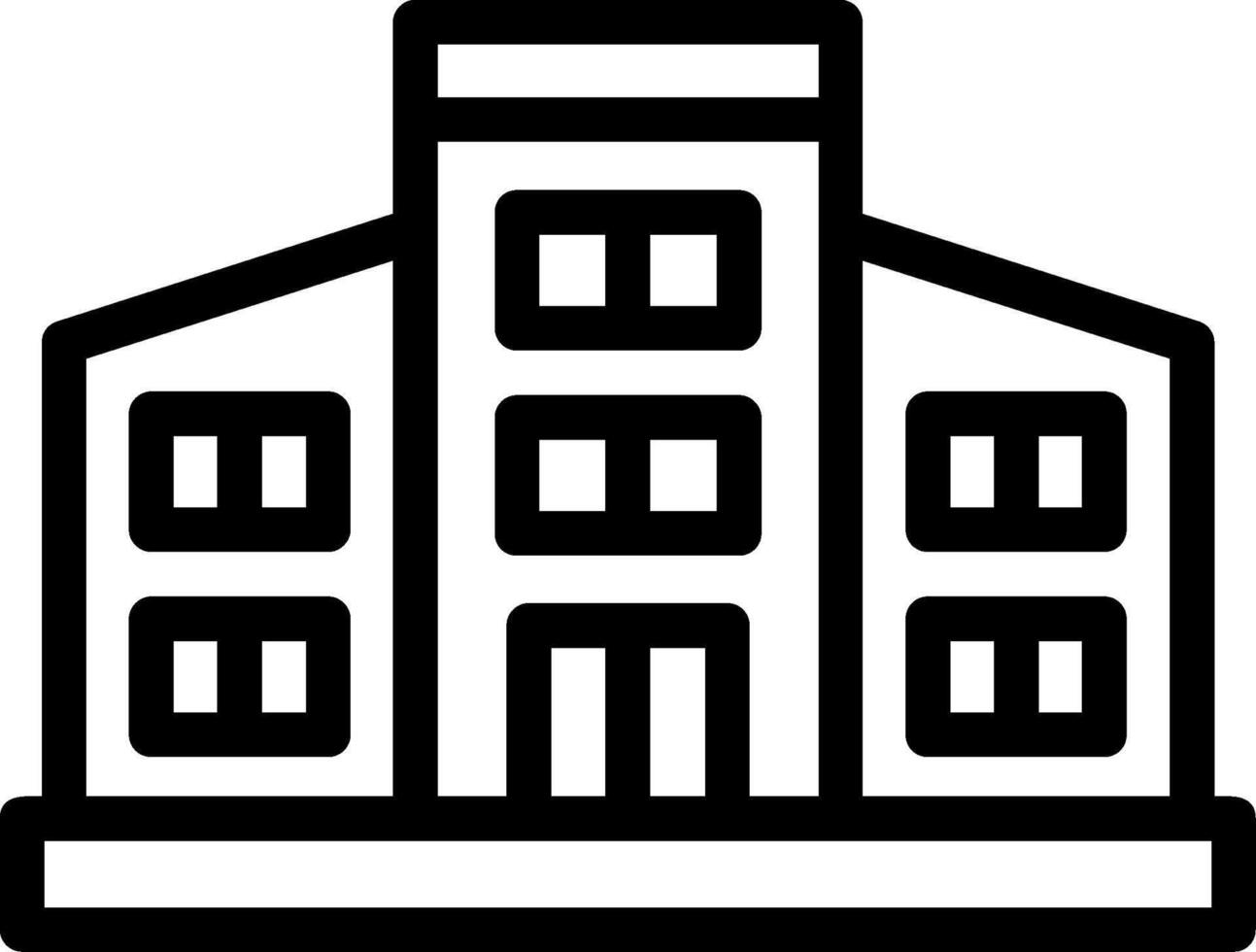 Library Line icon vector