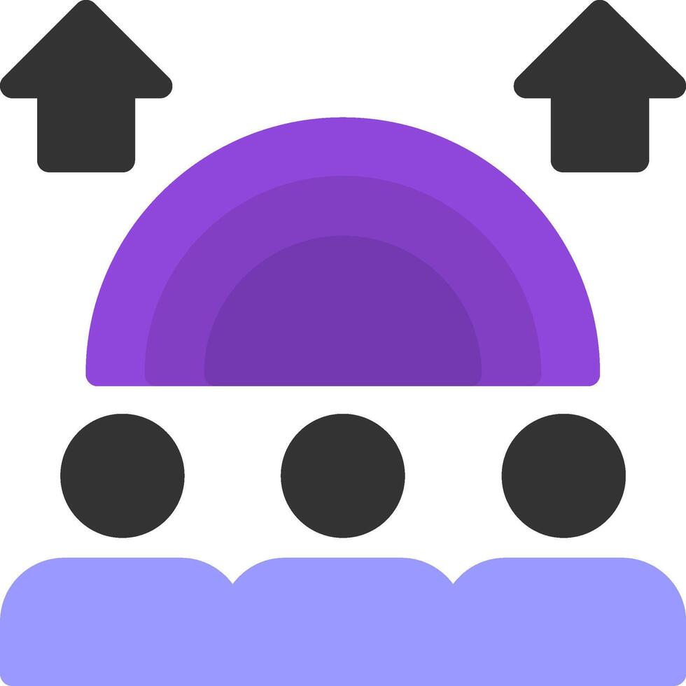 Inclusion Flat Icon vector