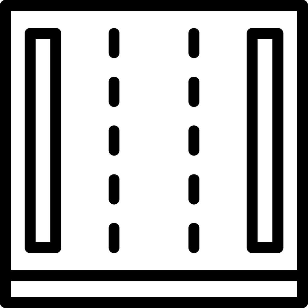 Highway Line icon vector
