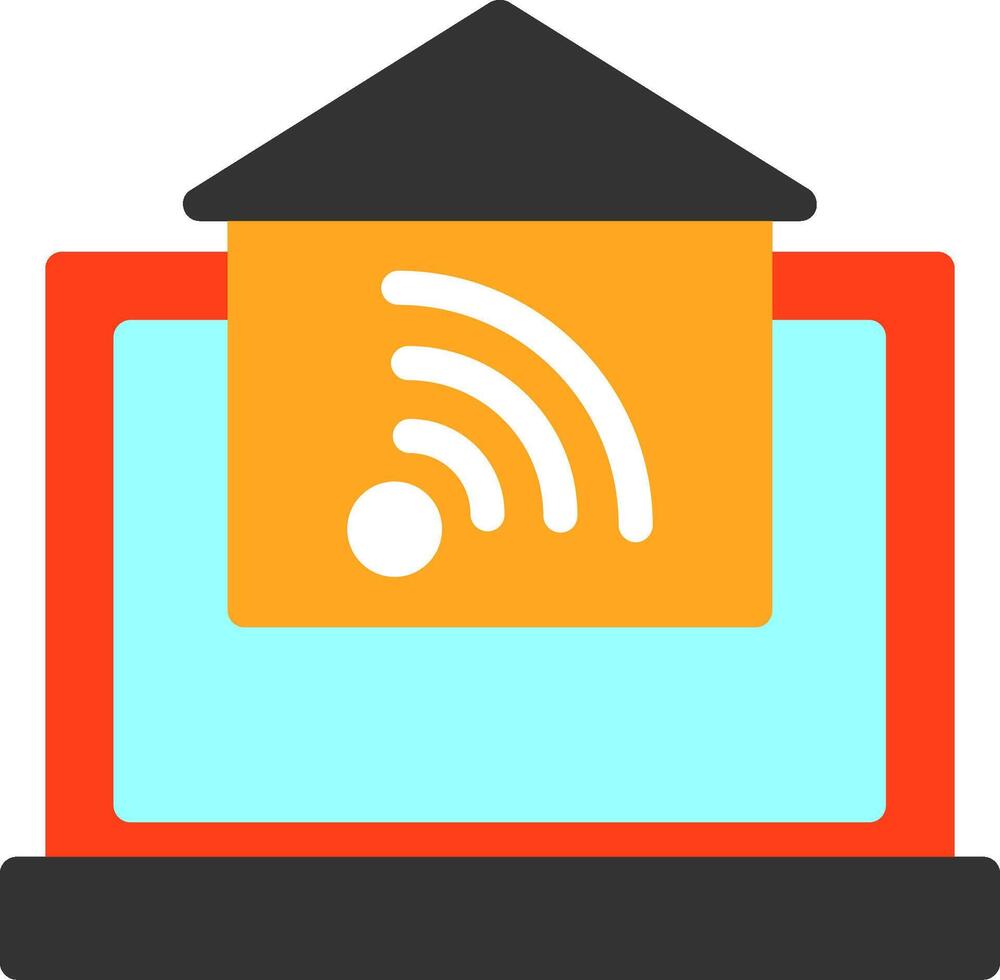 Home Automation Flat Icon vector