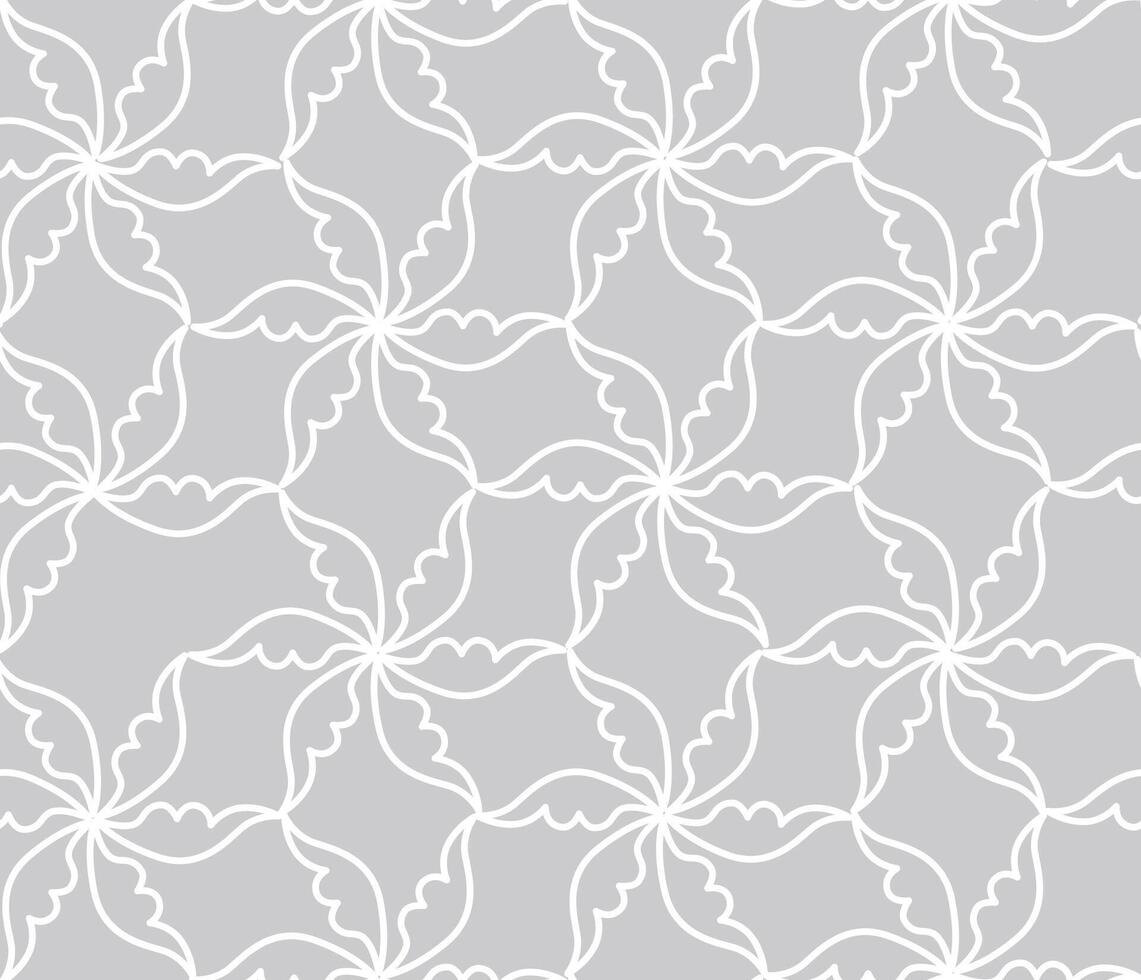 Floral ornamental pattern. Flowers and leaves background in medieval european style. Seamless flourish  Lace nature decor. vector