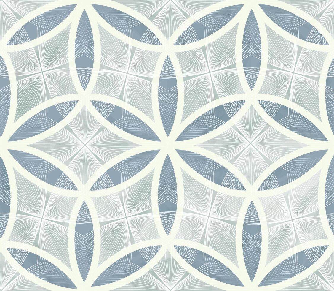 floral línea artístico geométrico patrón resumen orgánico formas ornamental sin costura hojas y líneas geométrico textura. elegante modelo para diseño. vector