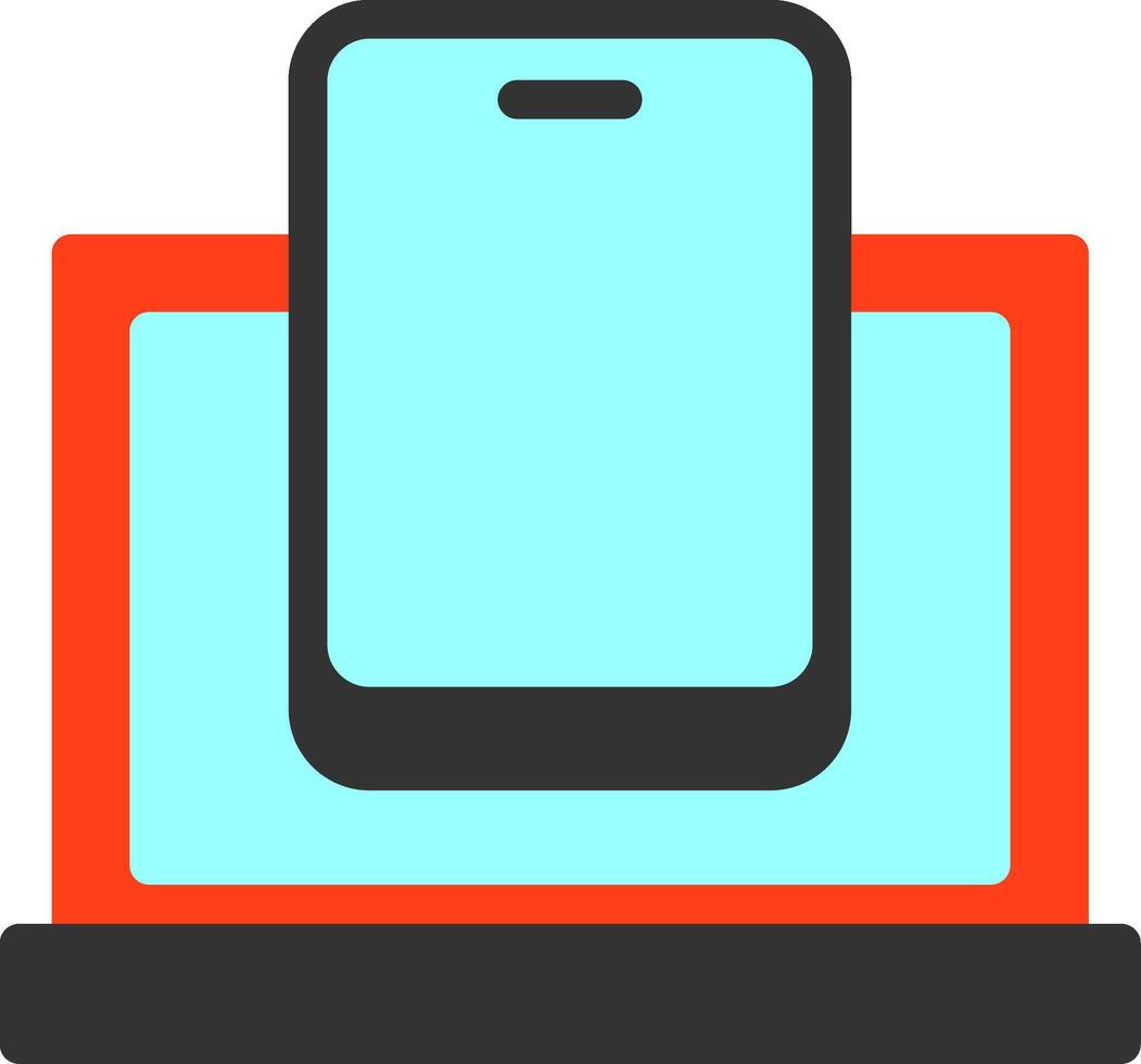 Phone Flat Icon vector