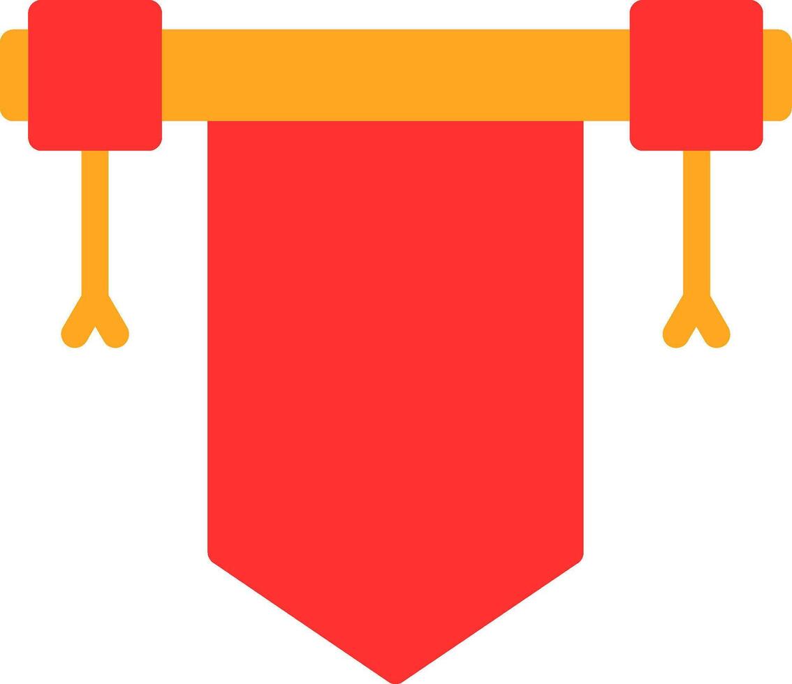 Spring Scroll Flat Icon vector