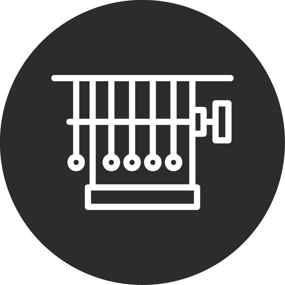 Emperors Hat Inverted Icon vector